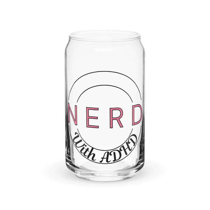 Nerd Logo Can-Shaped Glass product image (1)