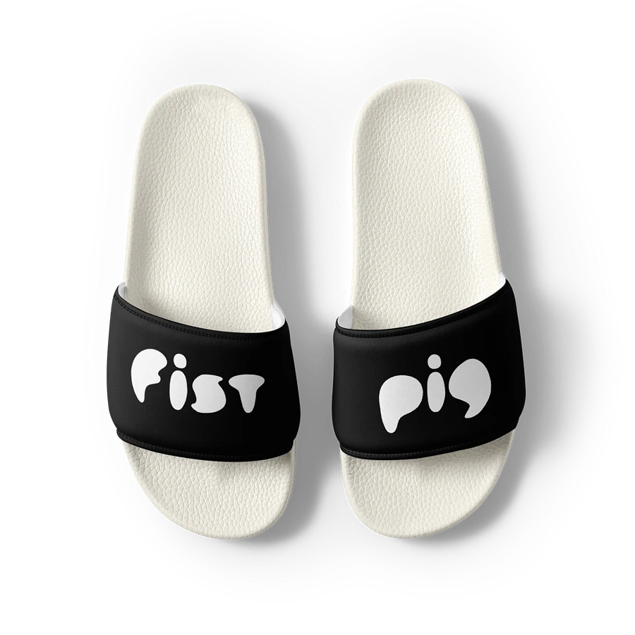 White-Black Fist Pig · slides product image (1)