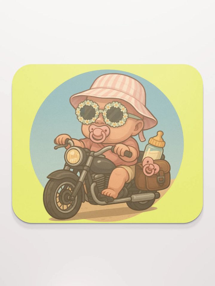 Baby Biker Mouse Pad product image (2)