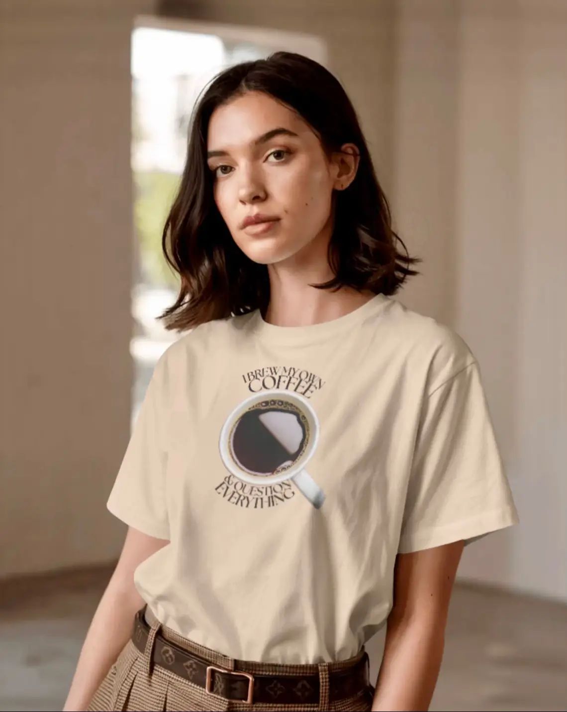 I BREW MY OWN COFFEE T-SHIRT available now. Shop the link: https://inkopop-shop.fourthwall.com/products/i-brew-my-own-coffee-t-shirt #Coffee #CoffeeLover #CoffeeClub #CoffeeAddict #Barista #Coffeeholic #CoffeeTime #Cafe #CoffeeShop #TShirt 
