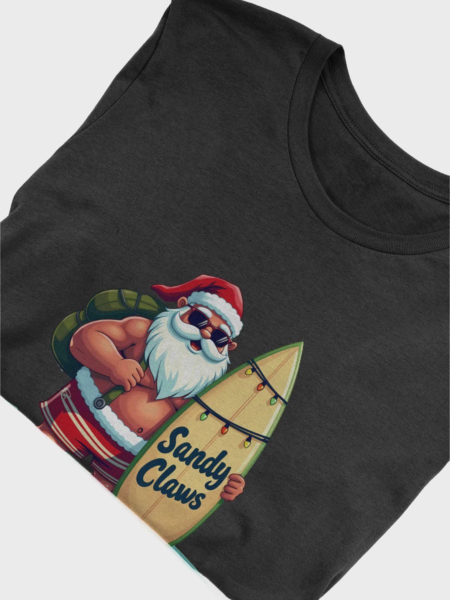 Sandy Claws, Santa Surfer T-Shirt product image (6)