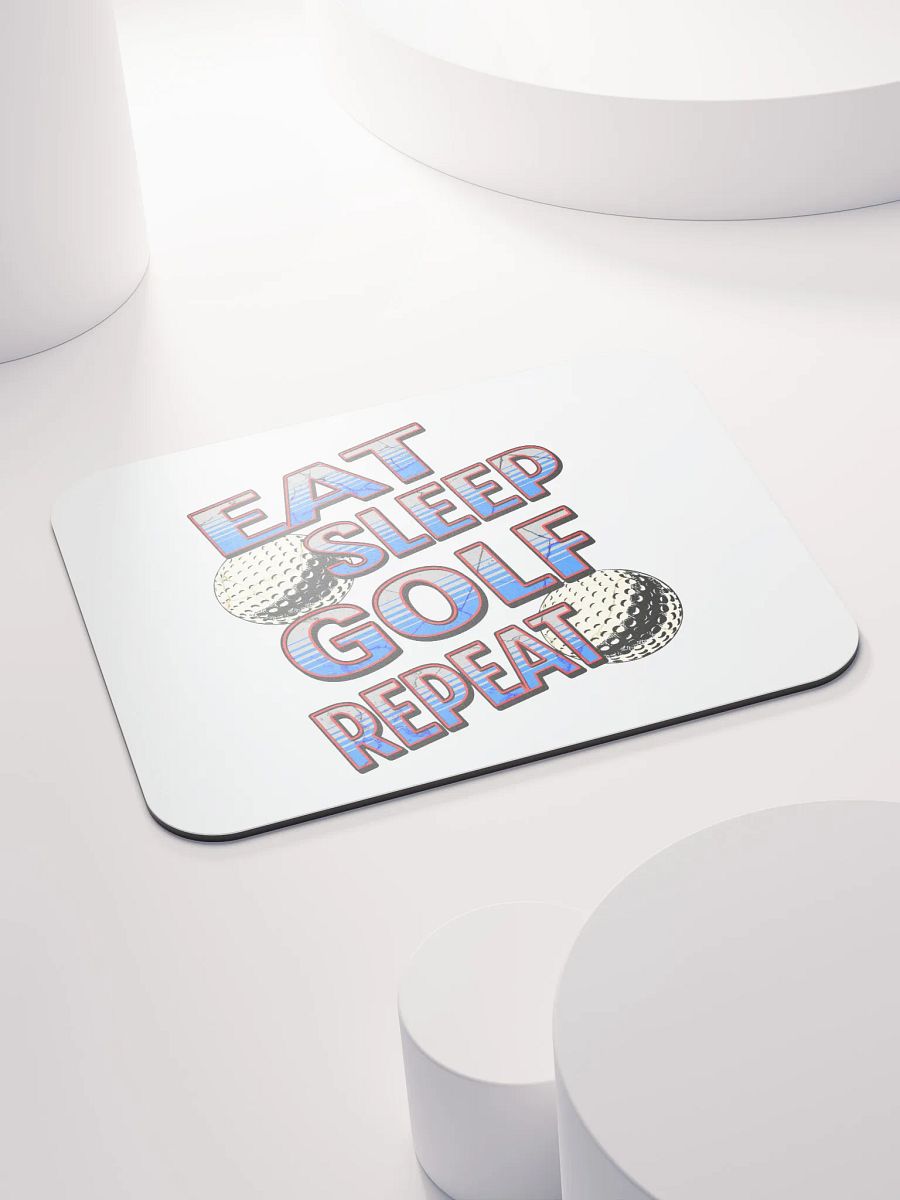 Eat Sleep Golf Repeat Angle Essential Mouse Pad product image (4)