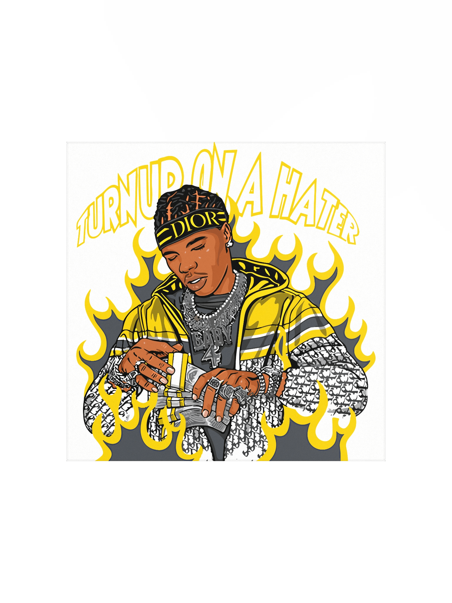 Turn Up On A Hater Poster product image (2)