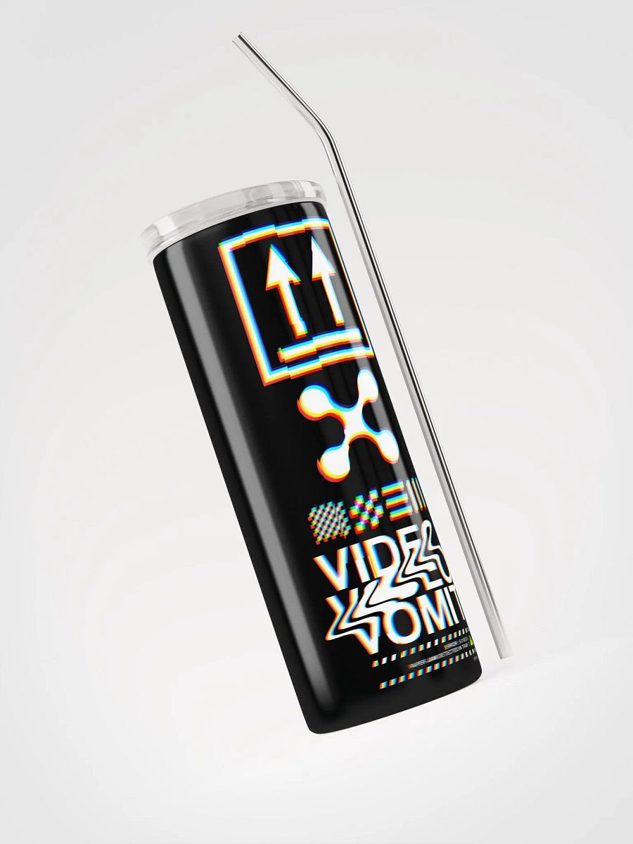 VIDEOVOMIT PAPERJAM Stainless Steel Tumbler product image (1)