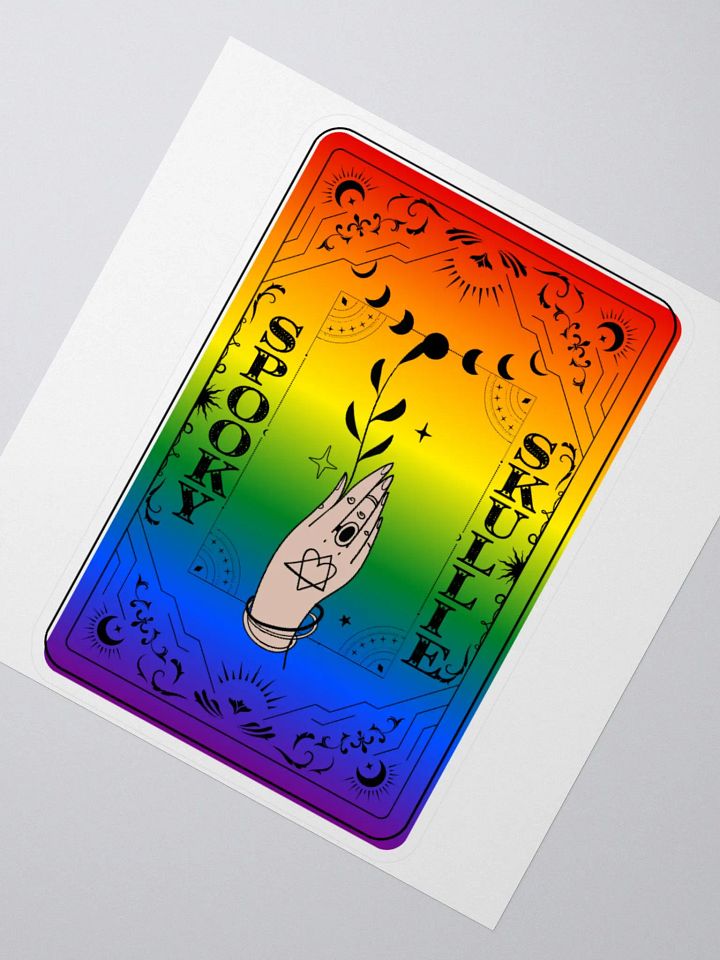 Pride Tarot Card Sticker product image (1)