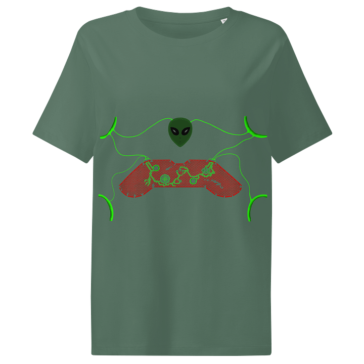 Neon Alien Tech Controller Women's T-Shirt product image (1)