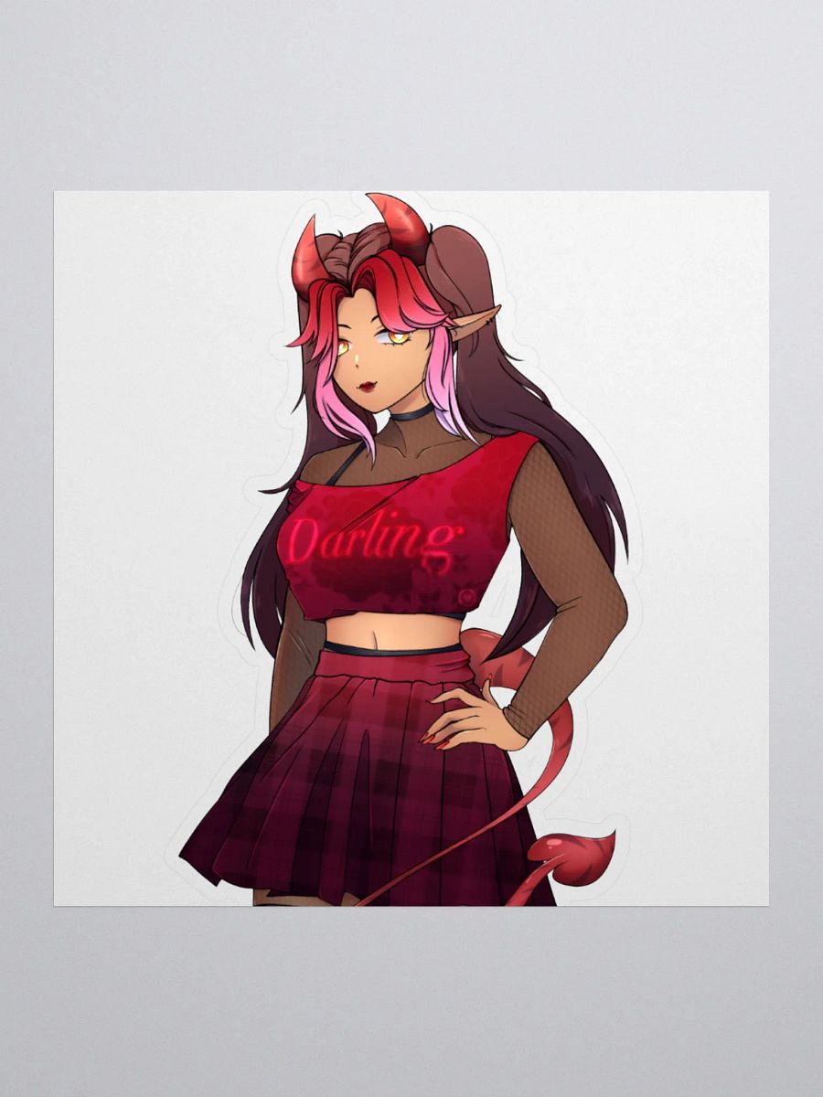 Darling Devil Kiss Cut Stickers product image (1)