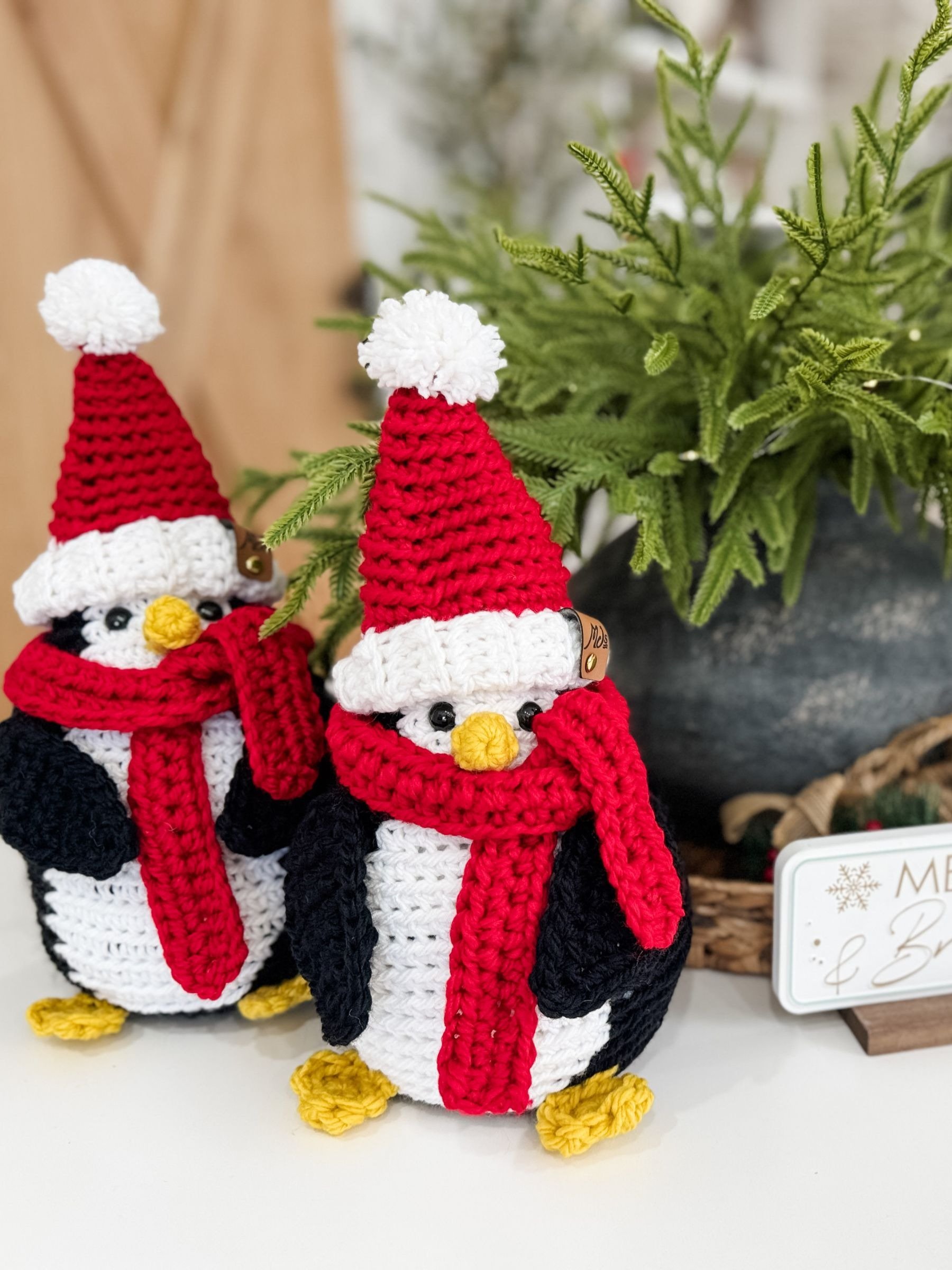 Merry & Bright Santa Penguin Crochet Pattern product image (5)