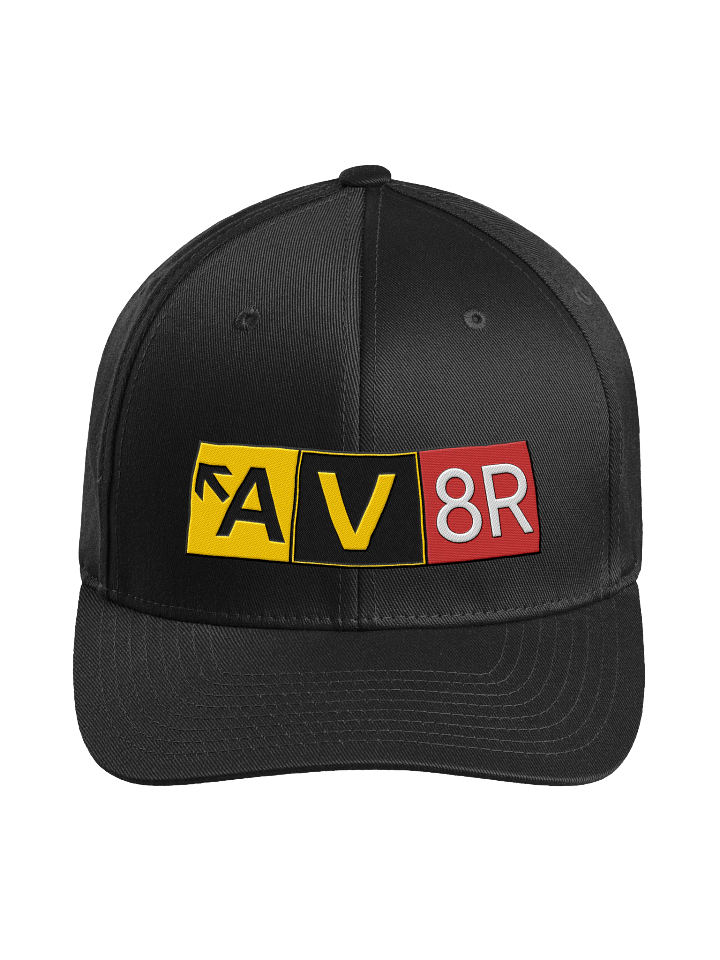 "AV8R" Cap with AVGEEK badge on the left product image (1)