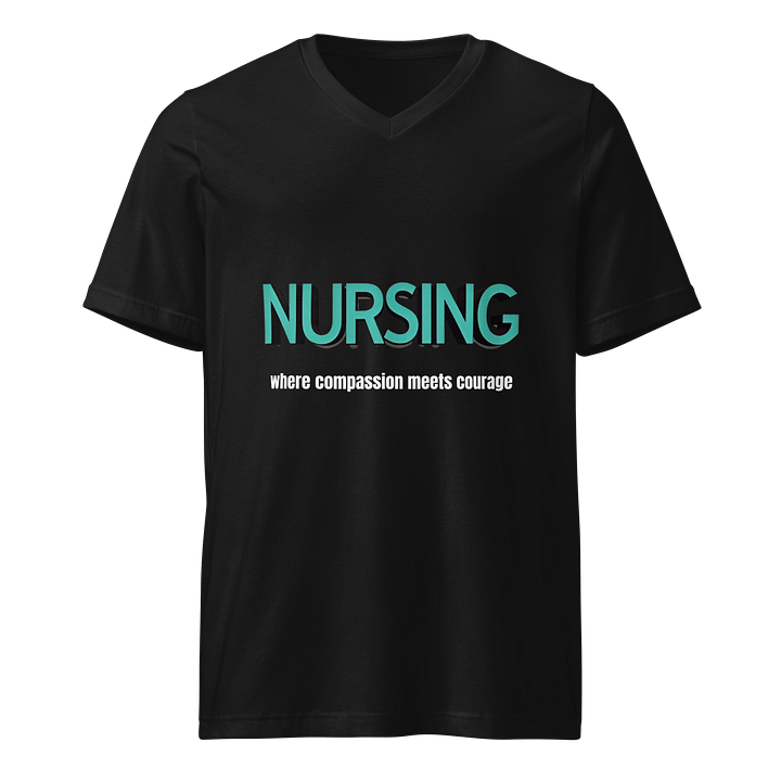 Compassion Meets Courage V-Neck Tee product image (1)