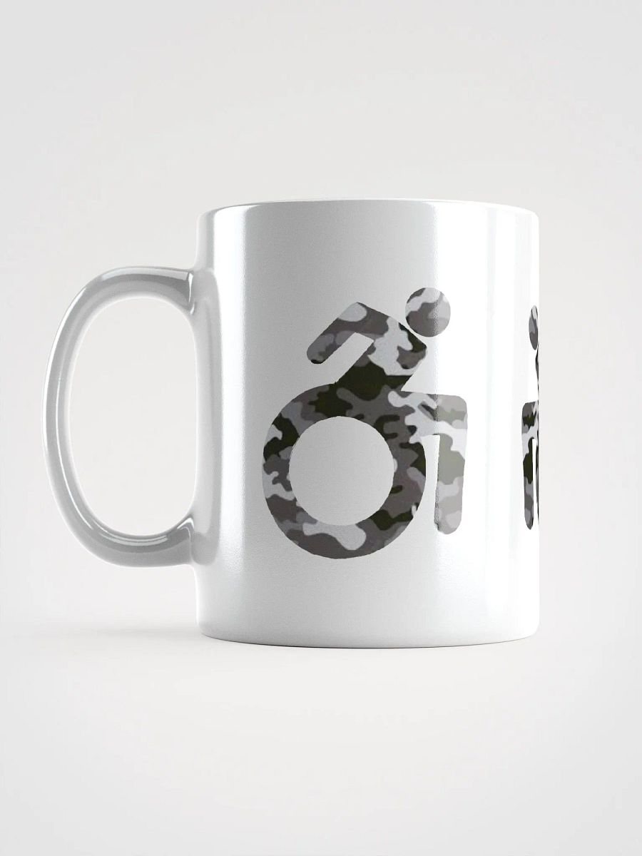 Wheelie, Dark Gray Camo Mug product image (6)