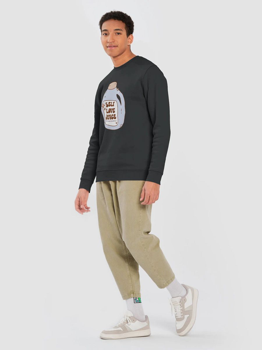 "Self Love Juice" Organic Cotton Sweatshirt – Stay Hydrated with Self-Love product image (9)