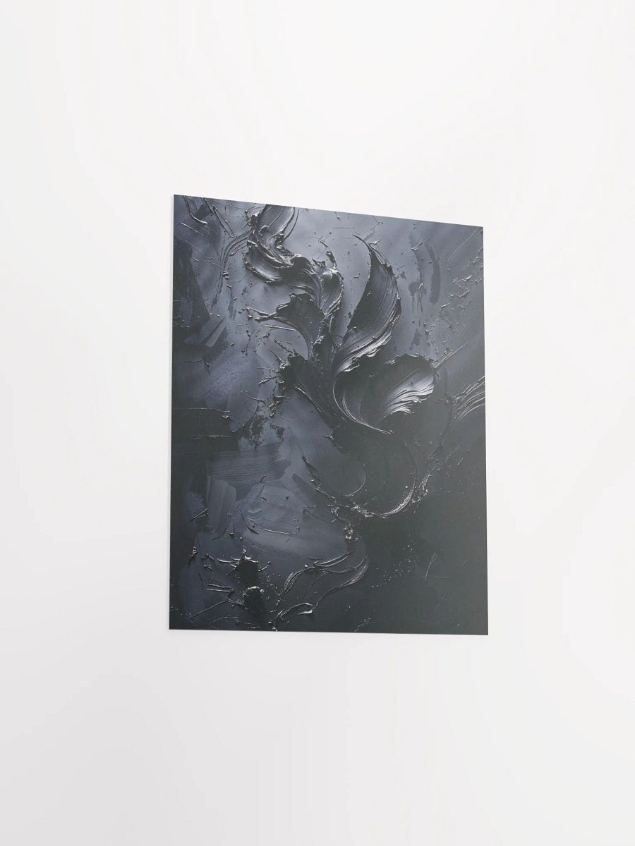 Obsidian Bloom Matte Poster product image (18)