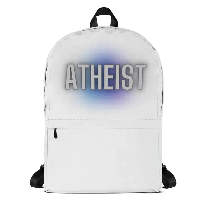 Atheist Backpack product image (1)