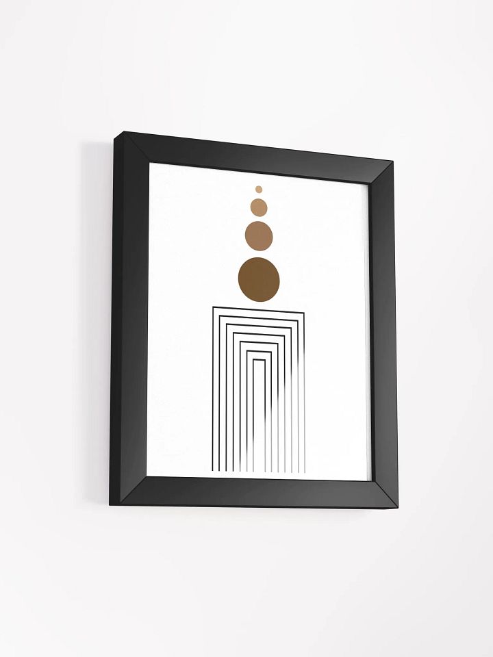 Concentric Rectangles Framed Poster product image (2)