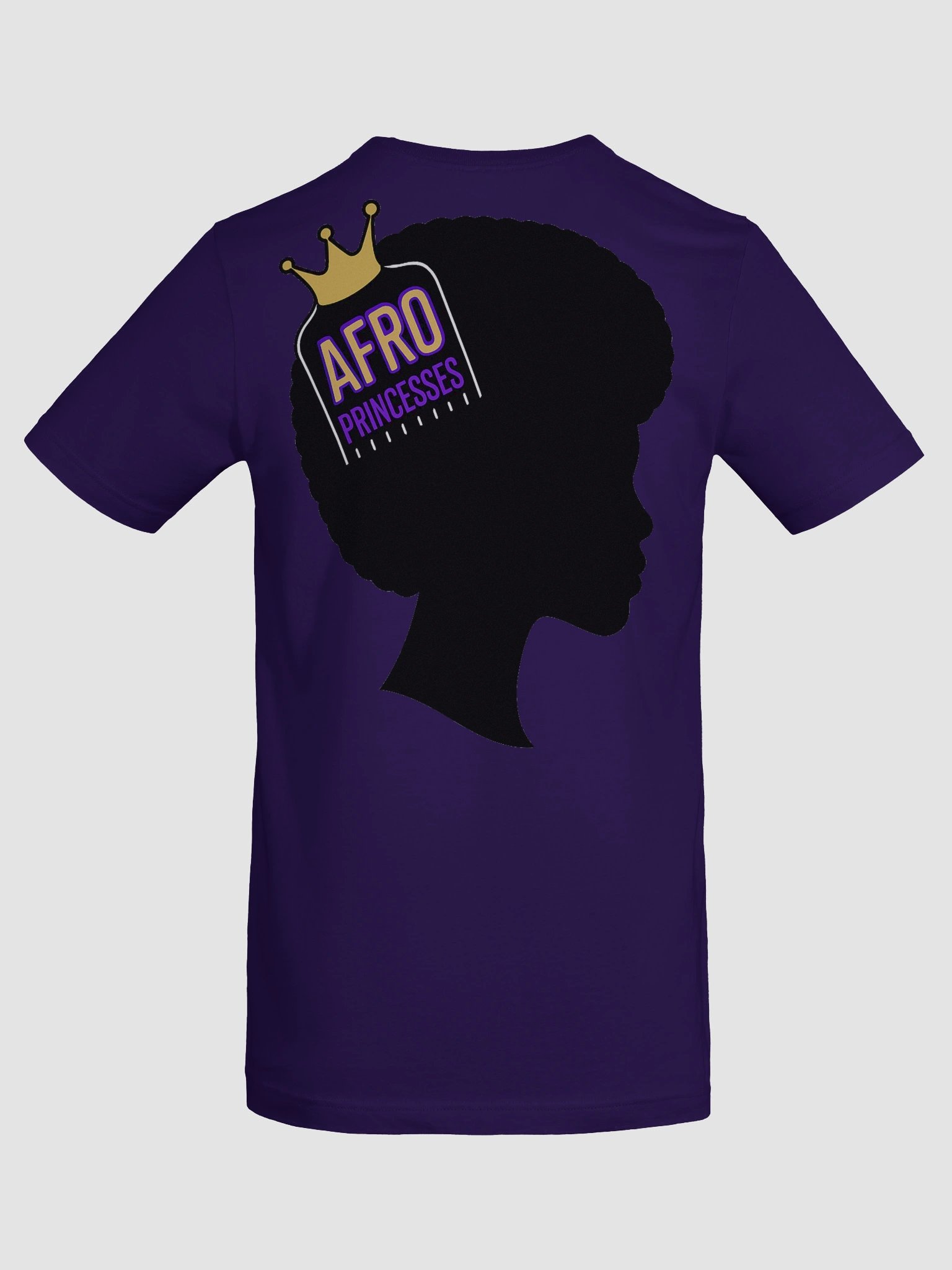 Afro Princesses Tee (Purple Highlight) product image (8)