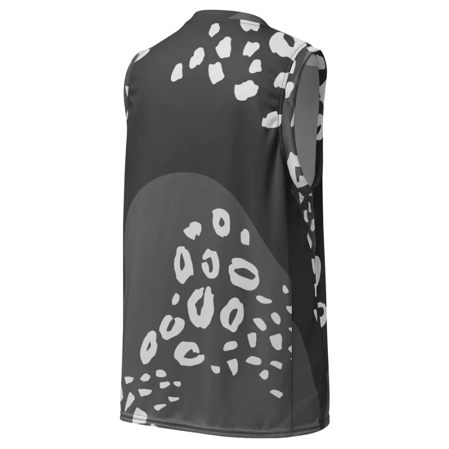 Grey Leopard Dreams All-Over Print Jersey product image (3)