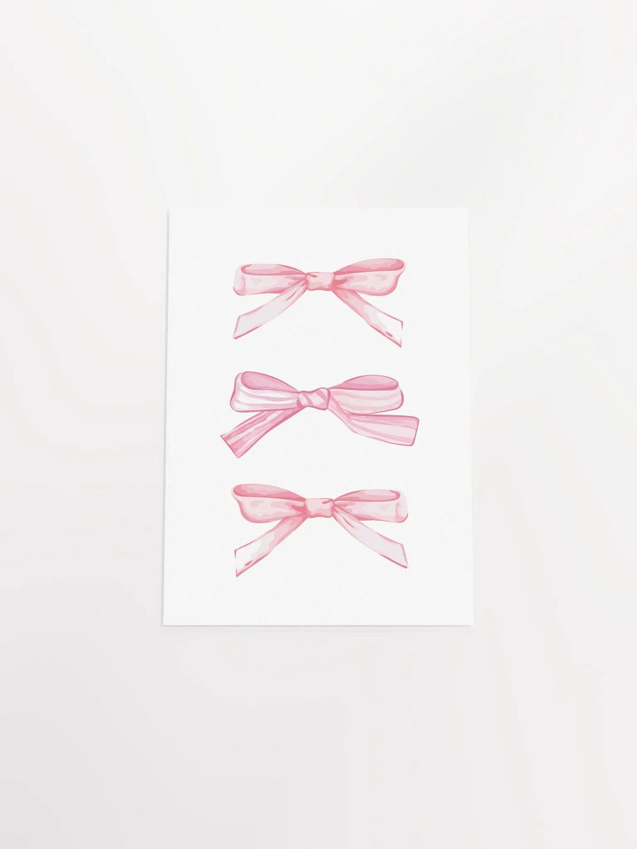 Pink Bows Coquette Print product image (8)