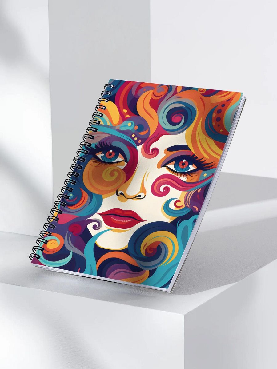 Psychedelic Muse Spiral Notebook product image (3)