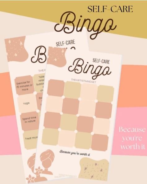 Self Care Bingo Card product image (1)