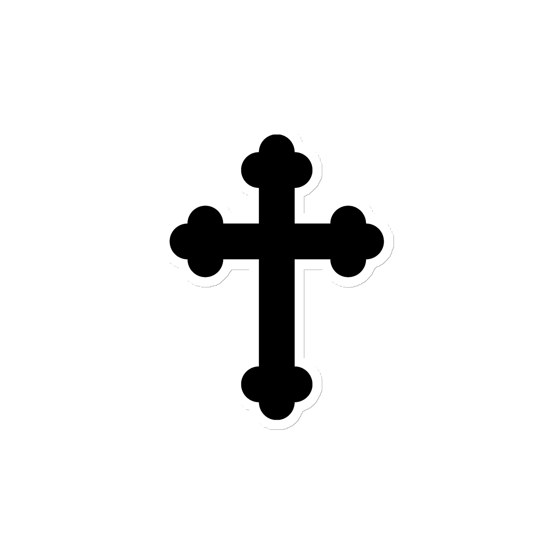 Cross Die-Cut Magnet product image (1)