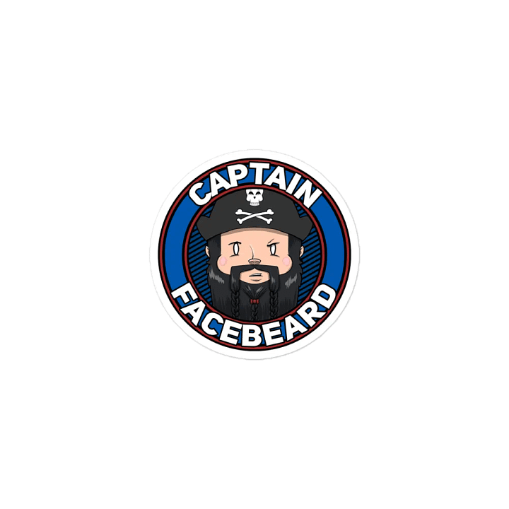 Captain FaceBeard Fridge Magnet product image (1)