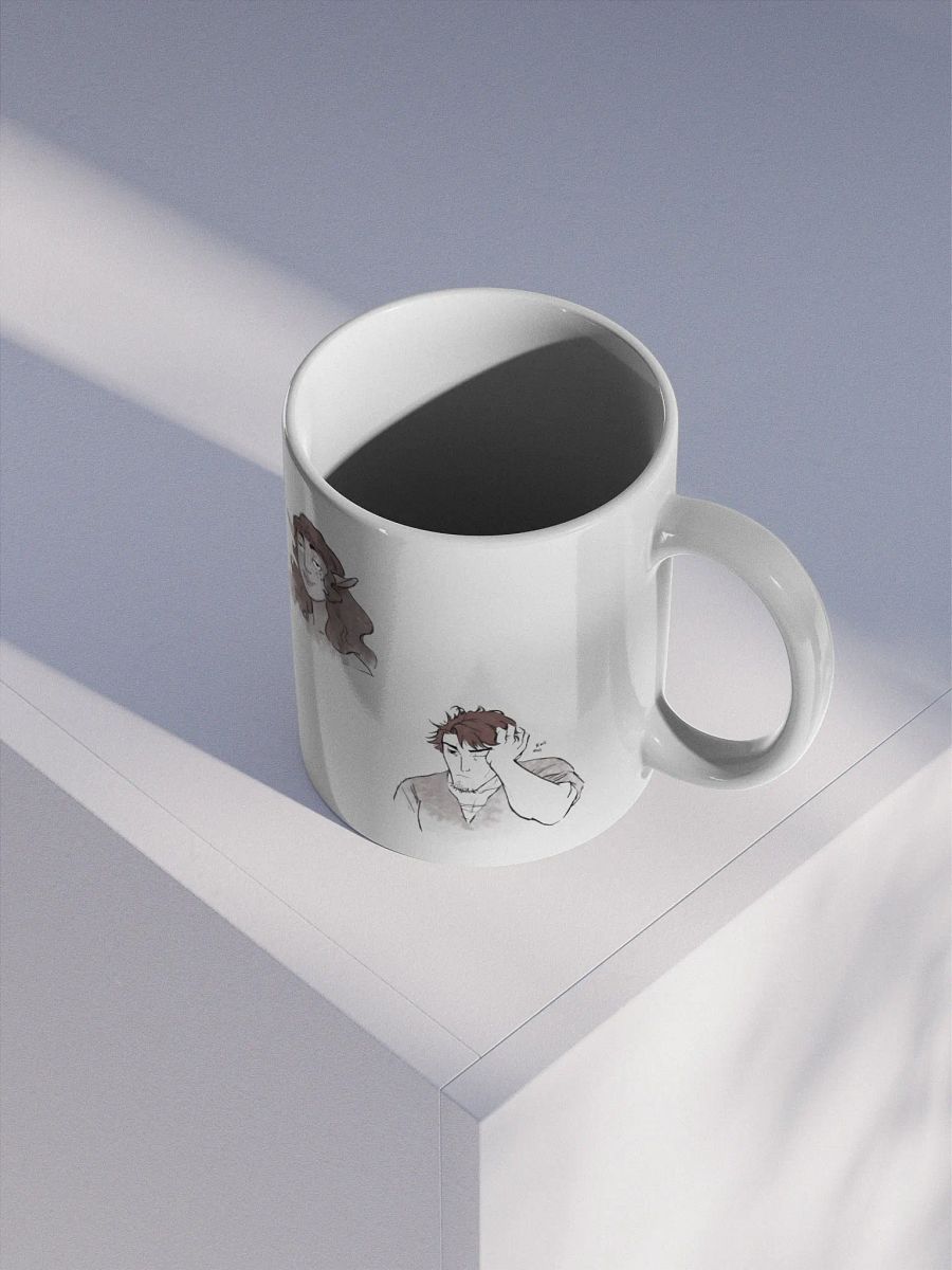 Morning Faces Glossy Mug product image (3)