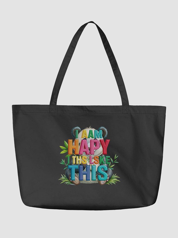 Happy Panda Eco Tote product image (3)
