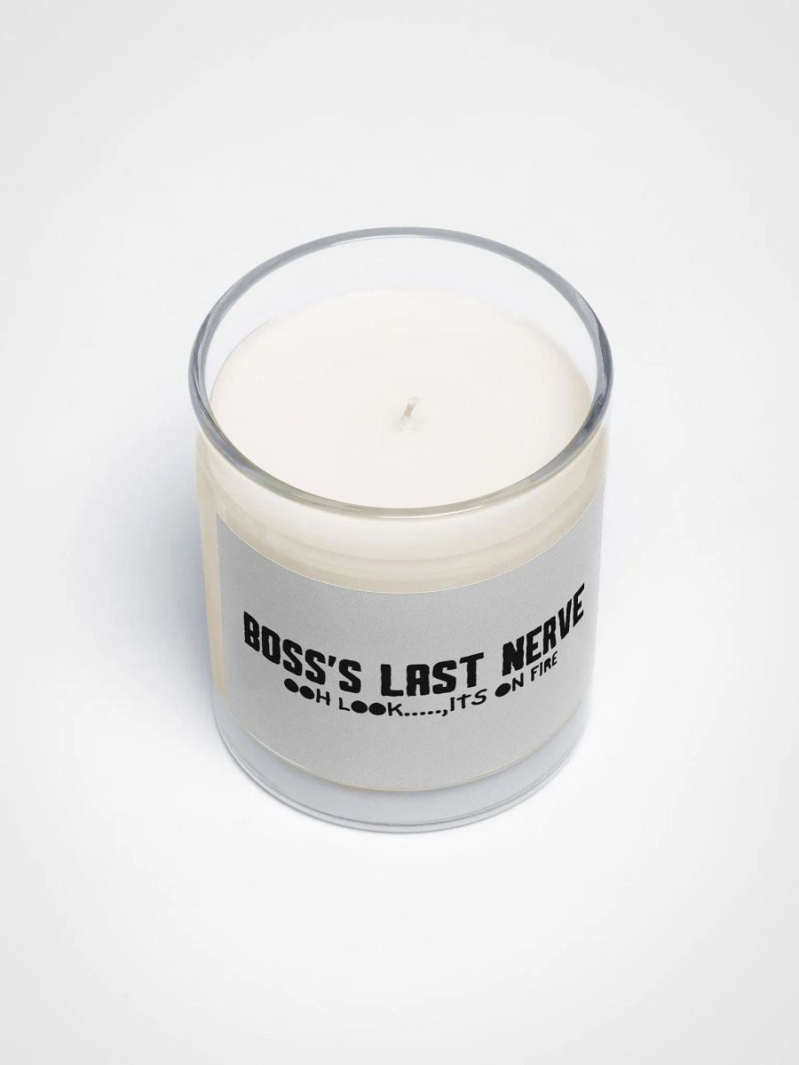 Boss's Last Nerve Soy Wax Candle product image (3)
