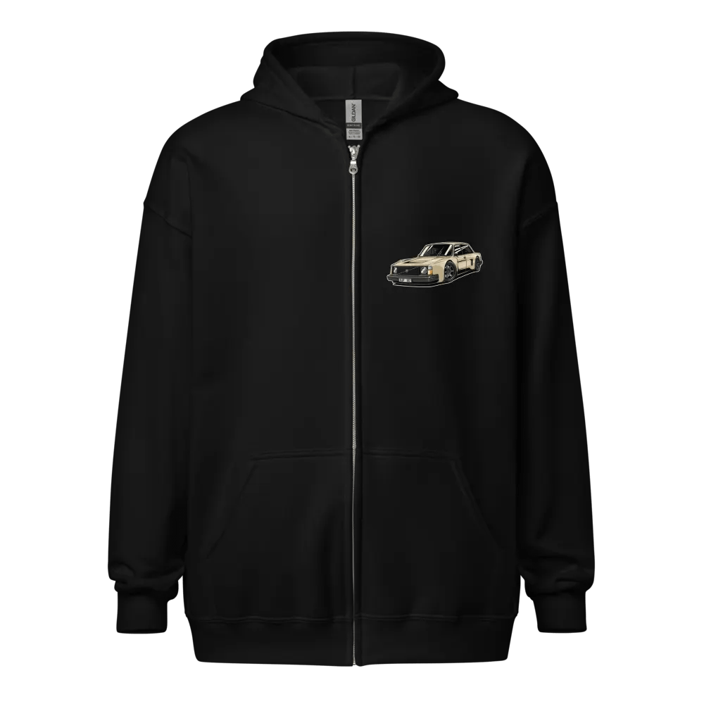V10 Volvo 240 Zip Hoodie! product image (1)