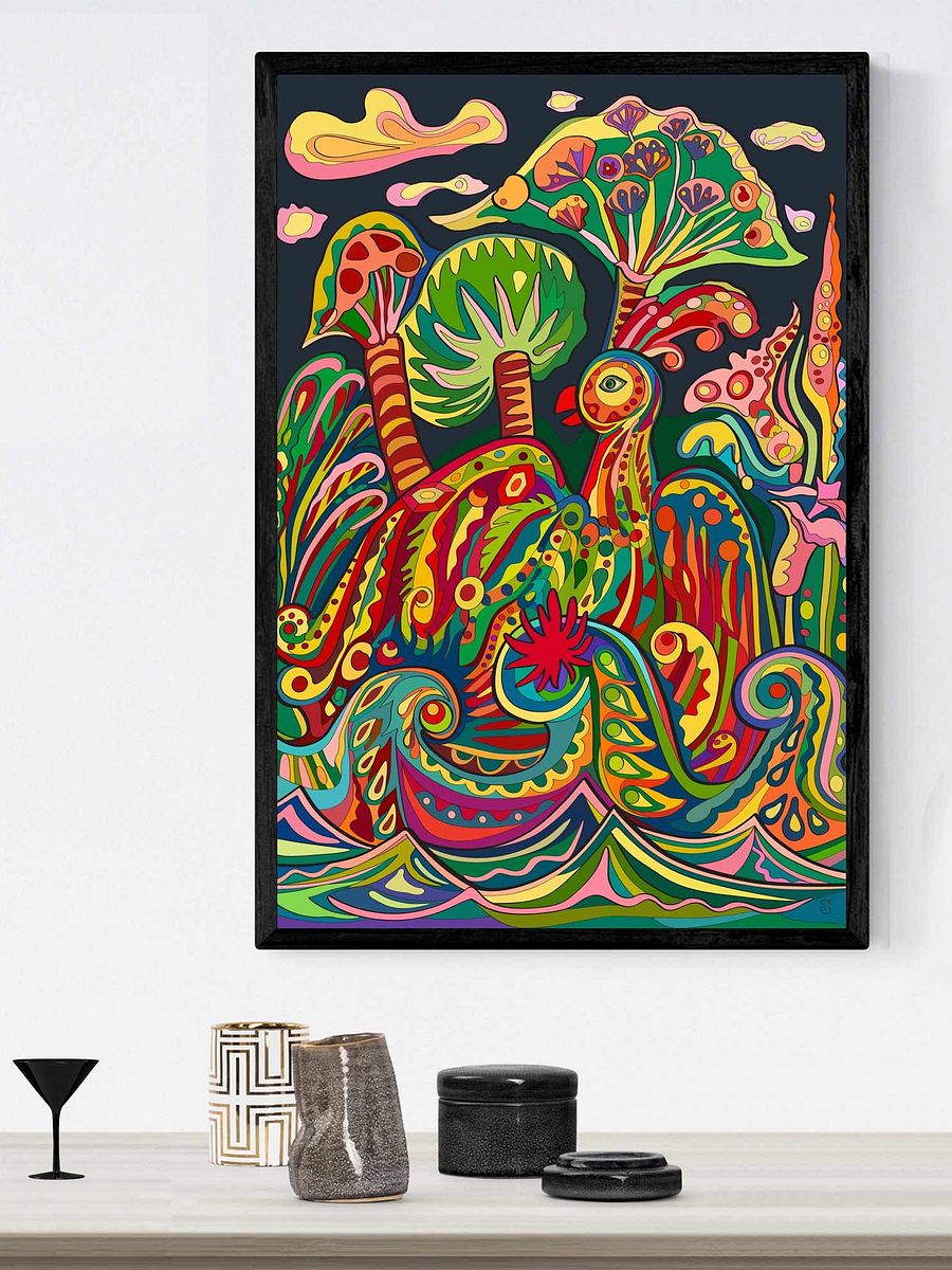 Vibrant Matte Paper Poster - Loro Park Bird product image (8)
