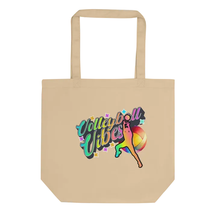 Volleyball Vibes Male Eco Tote product image (1)