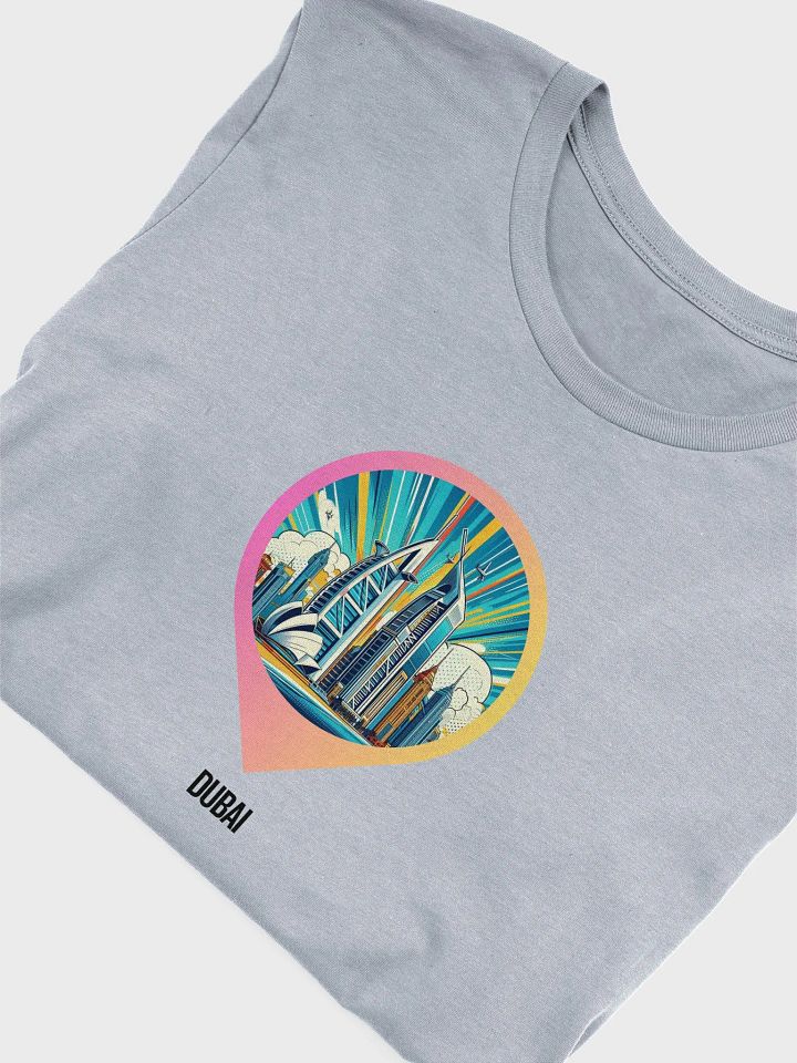 Bella+Canvas Supersoft T-Shirt | AI design Dubai city product image (1)