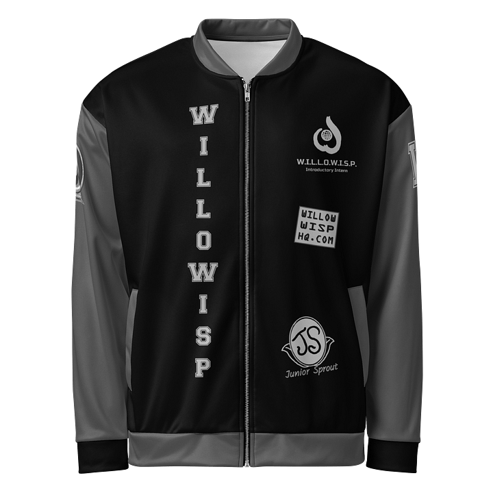 WILLOWISP Intern Varsity Jacket (black) product image (1)