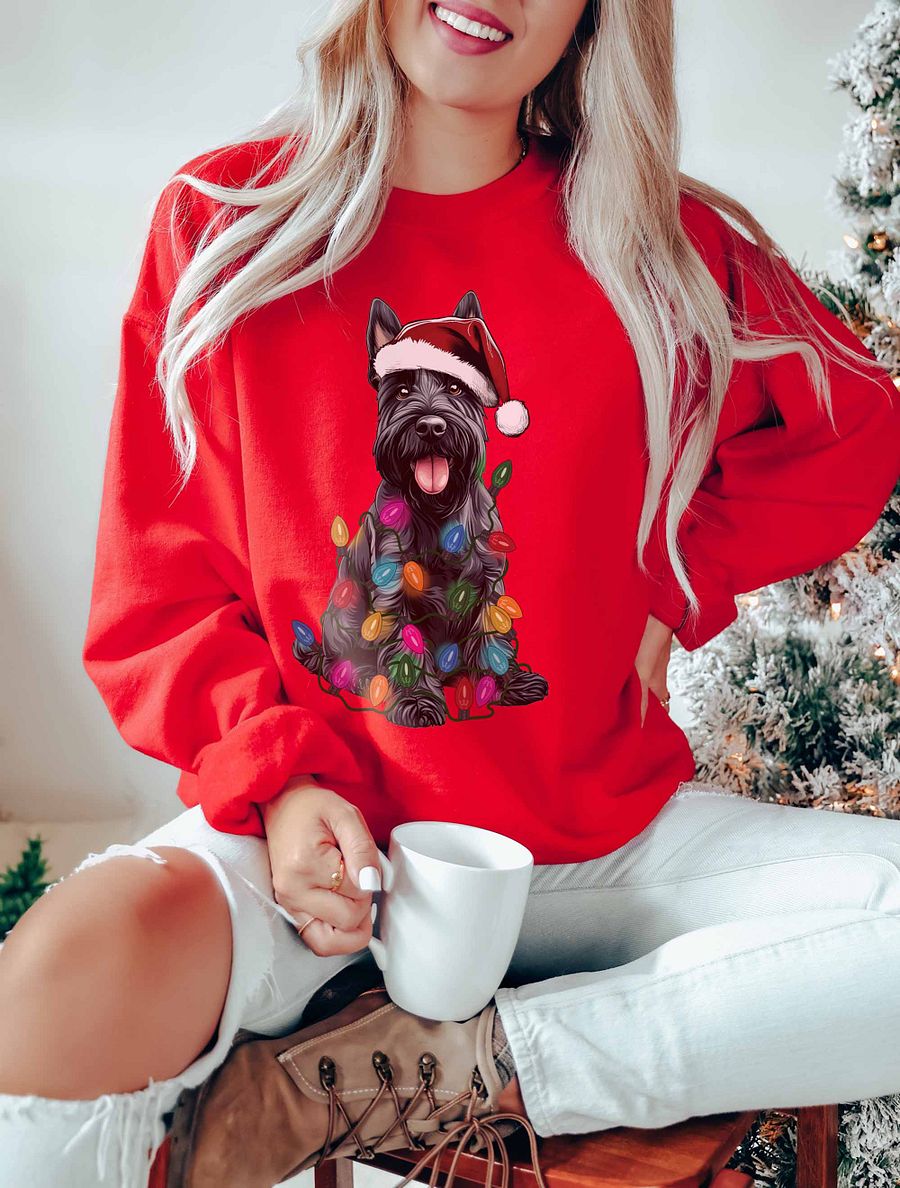 Funny Scottish Terrier Christmas Sweatshirt product image (1)