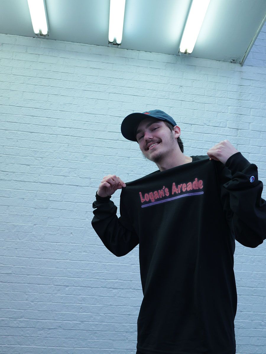 Logan's Arcade Premium Long Sleeve Tee product image (1)