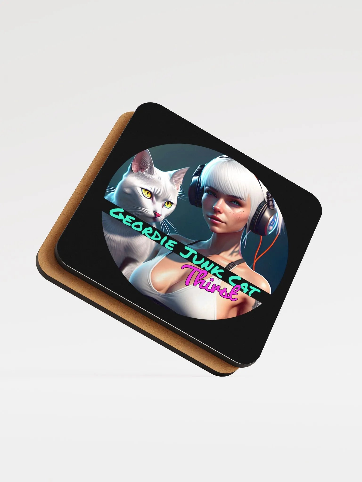 Thirst THREE Drink Coaster (3.74″x 3.74″, US and EU Shipping) product image (5)
