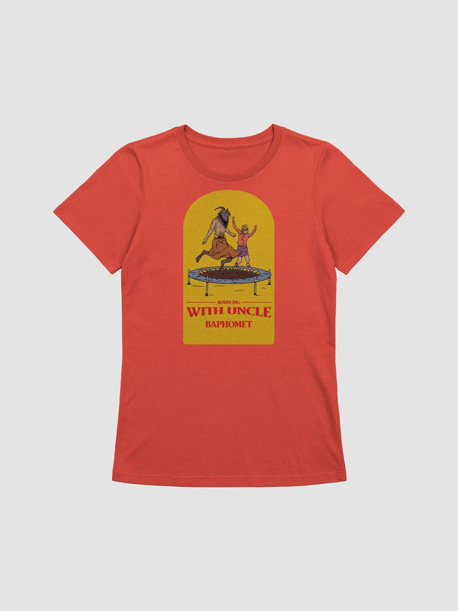 Bouncing With Uncle Baphomet - Relaxed Women's T-Shirt product image (2)