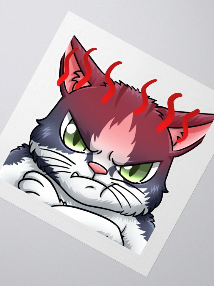 Chloe Angy Emote Sticker product image (2)