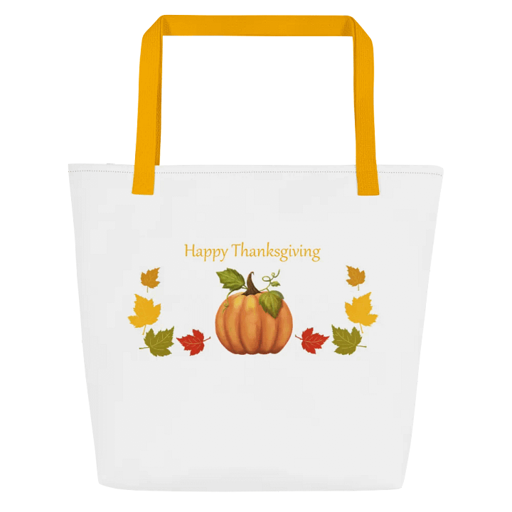 Happy Thanksgiving Tote Bag product image (1)