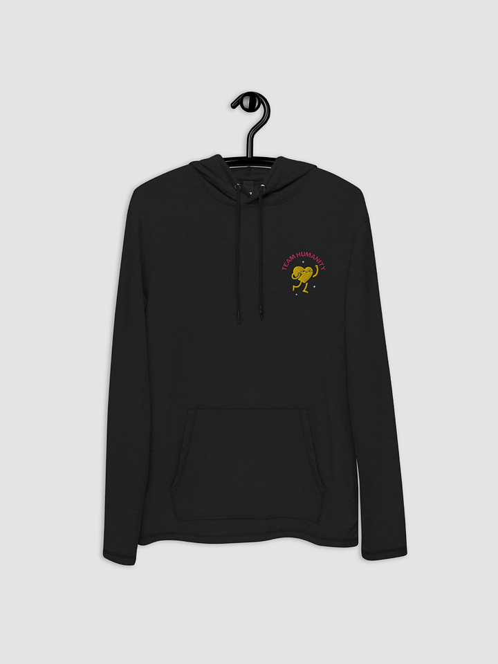 Embroidered Team Humanity Lightweight Hoodie product image (2)