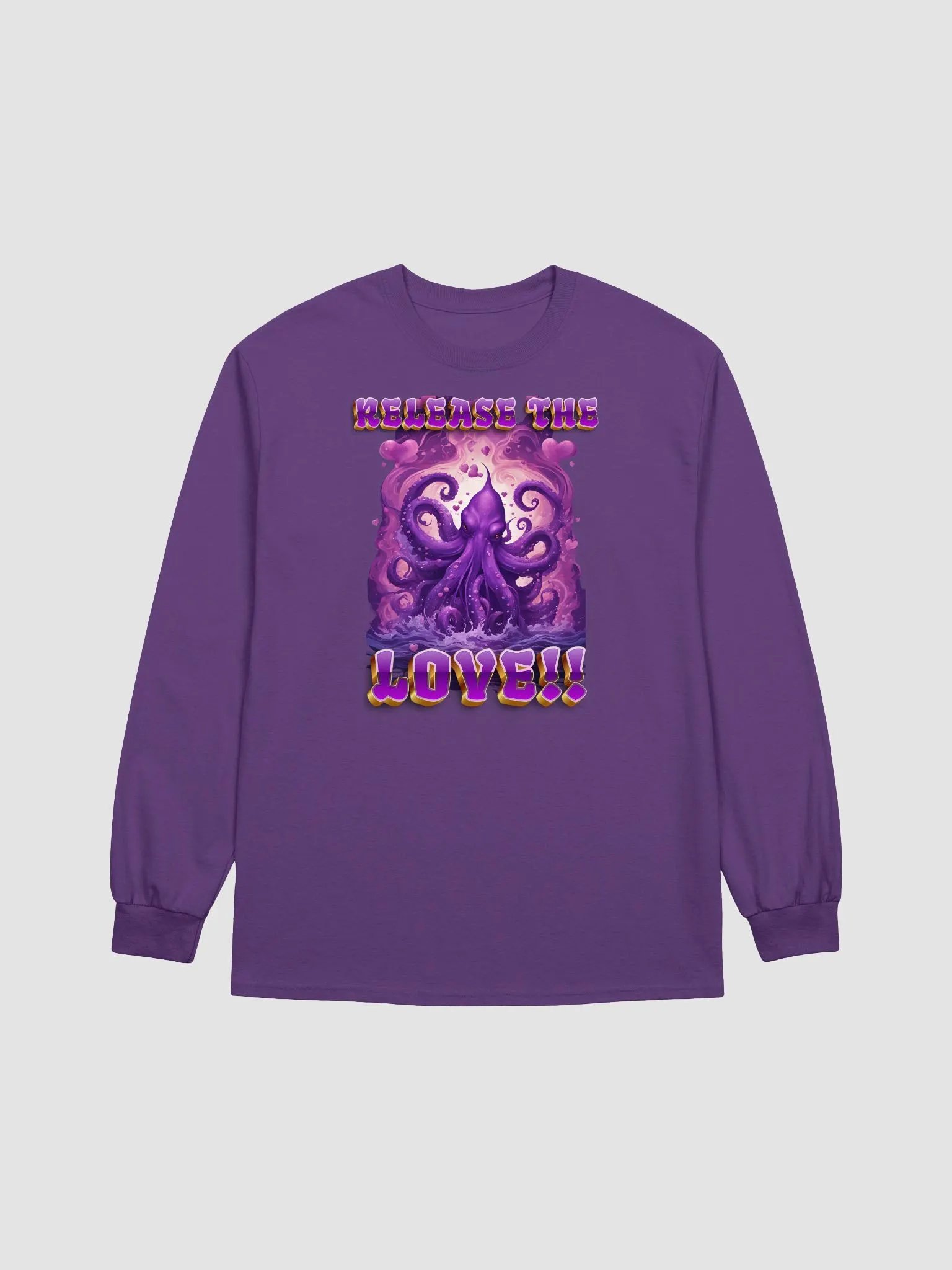 Heart of the Kraken Long Sleeve Tee product image (17)