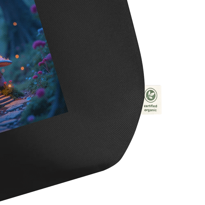 Enchanted Mushroom House Organic Tote product image (2)