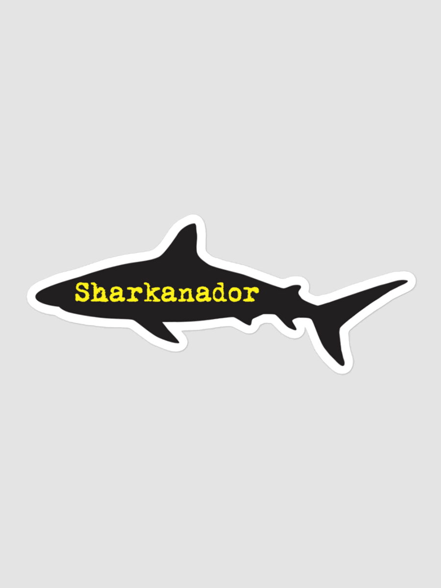 Sharkanador logo Kiss Cut Stickers product image (1)