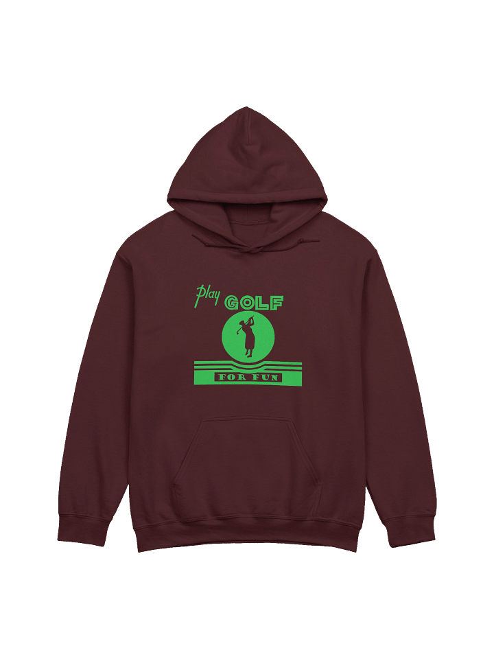 'Golf for Fun' Hoodie — Dark product image (1)