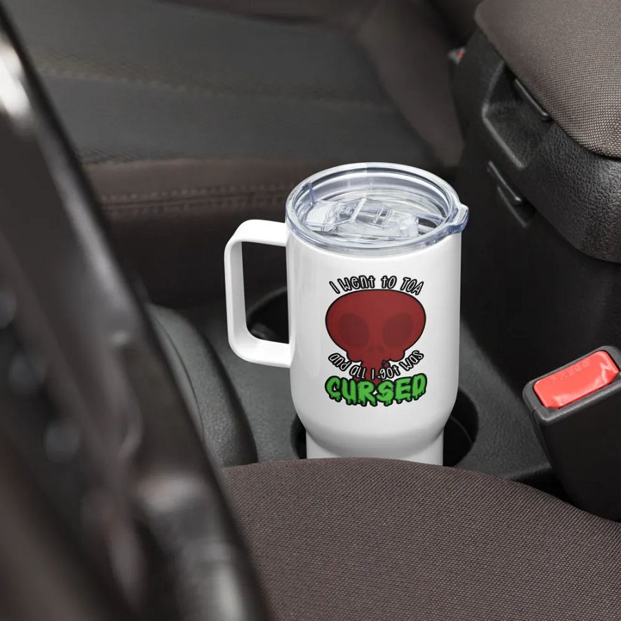 All I Got Was Cursed - Death Knight - Tumbler w/Handle product image (8)