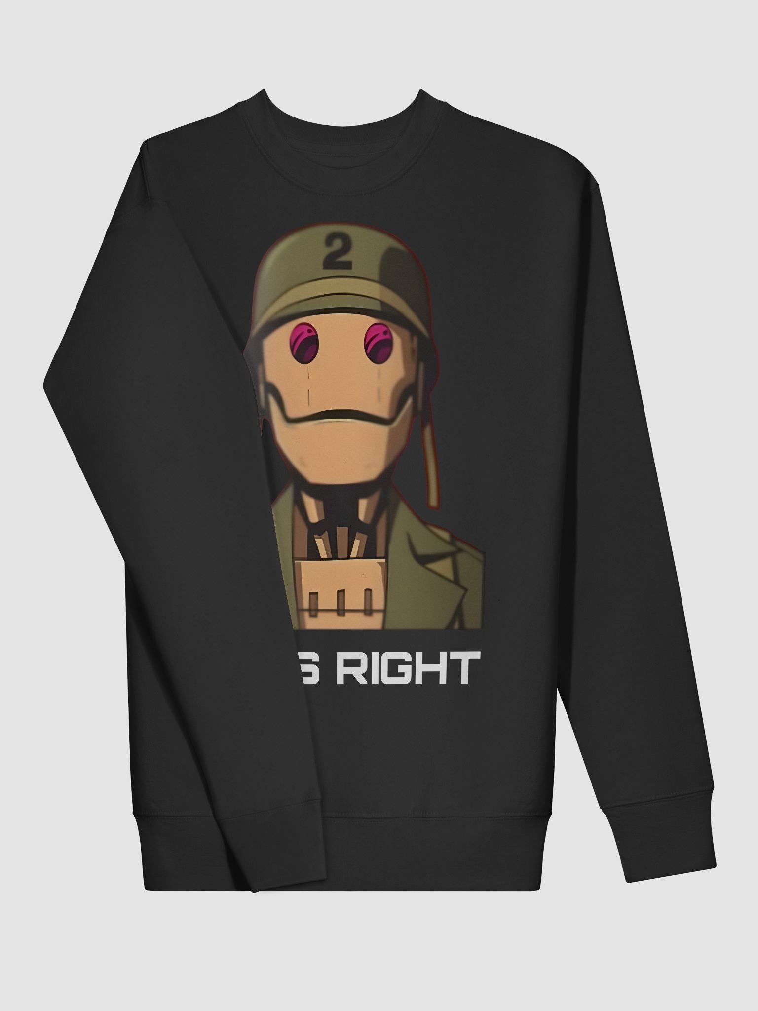 GI Robot Helmet Sweatshirt product image (18)