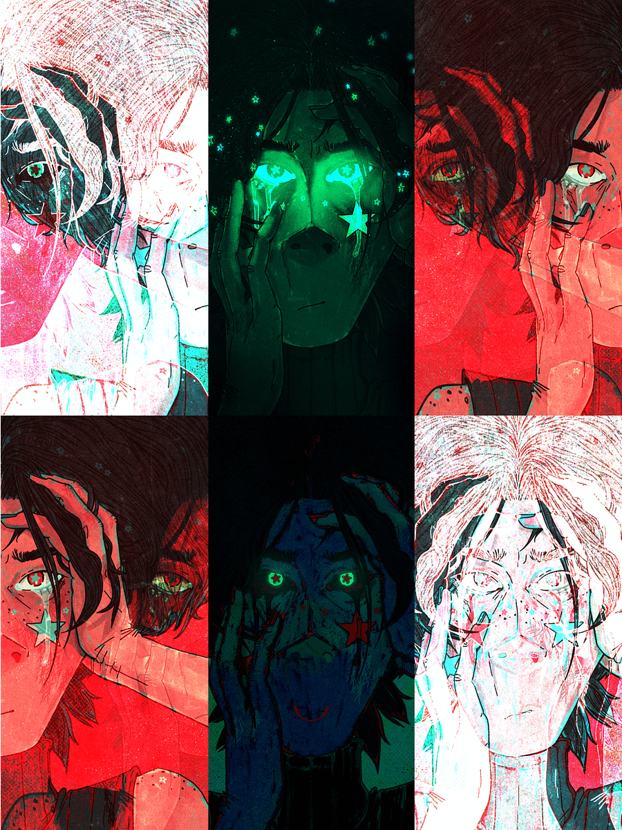 Bad Time Charlie - DIGITAL WALLPAPER SET product image (3)