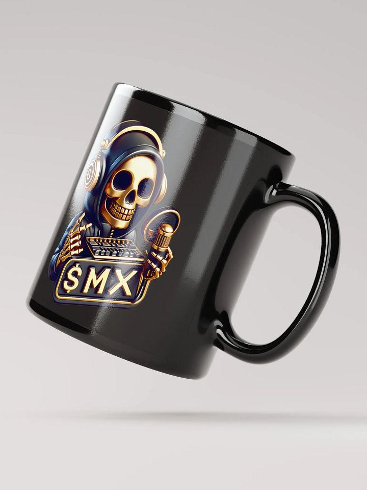 SMX Morbid Gold Trim Black Glossy Mug product image (3)