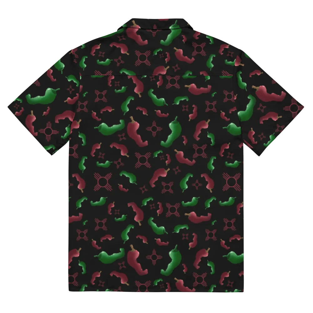 New Mexico Red & Green chile Zia Hawaiian Shirt product image (7)
